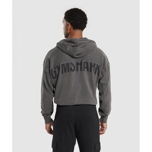 Gymshark Men's Charcoal Hoodie